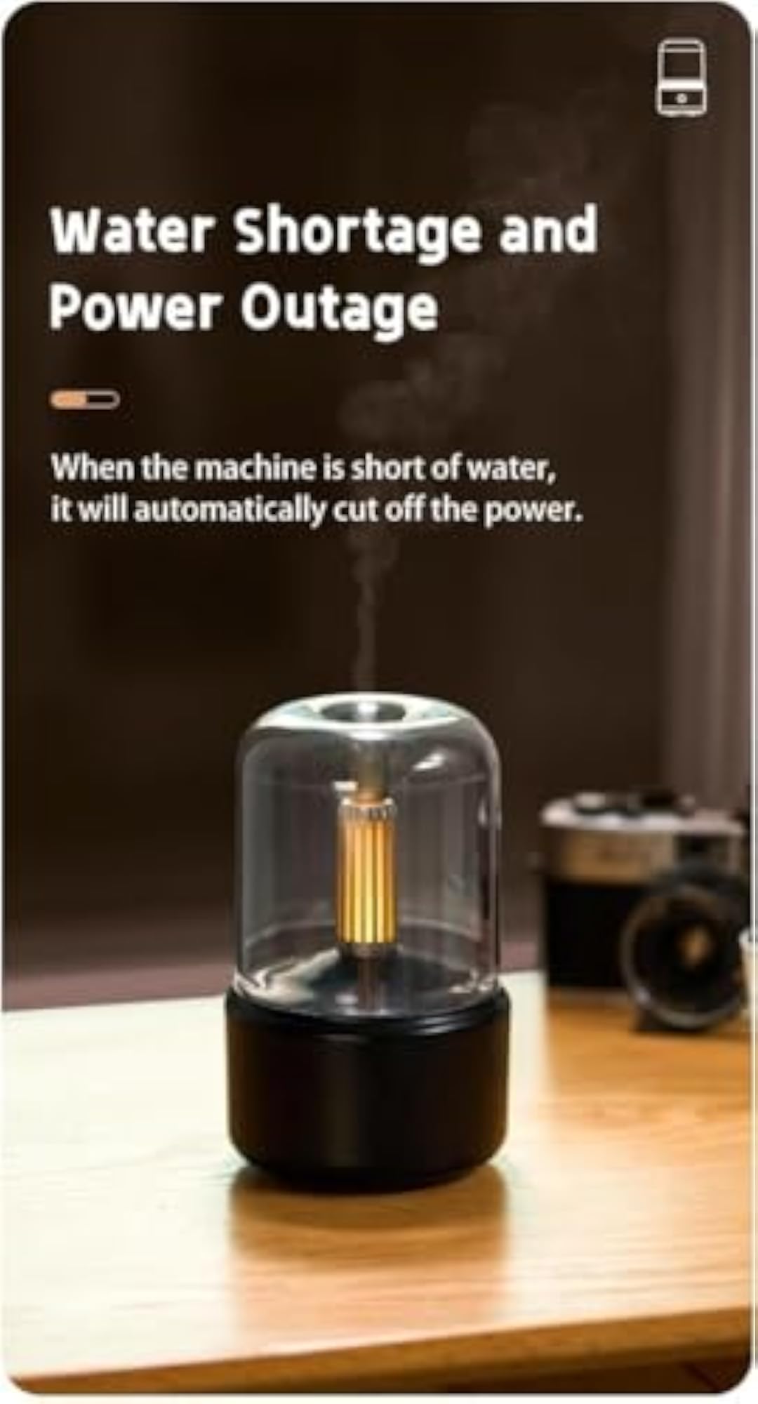 2 in 1 Table Lamp & Air Humidifier